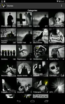 Scary Stories android App screenshot 10