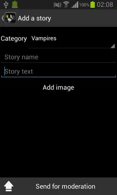 Scary Stories android App screenshot 1