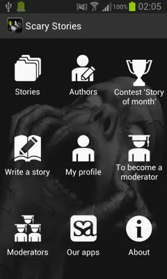 Scary Stories android App screenshot 5